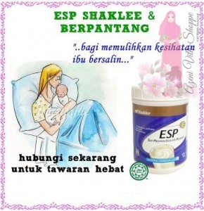 ESP Shaklee - Untuk Pantang ESP Shaklee - Untuk Pantang
