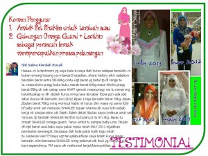 Testimonial Set Kurus Shaklee