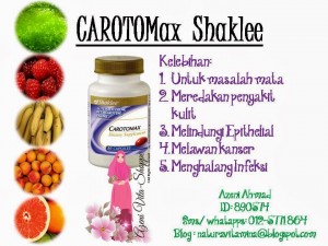 Carotomax Shaklee Membantu Masalah Mata Carotomax Shaklee Membantu Masalah Mata