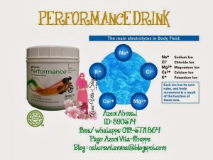 Performance Drink Shaklee