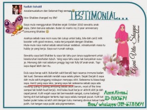 Testimonial Set Resdung Shaklee Testimonial Set Resdung Shaklee