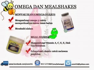Set MealShakes dan Omega: Penyelesaian Masalah Anak Memilih Makanan