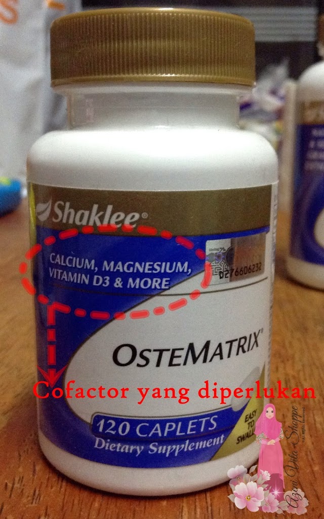 Ostematrix Shaklee bebas silica gel