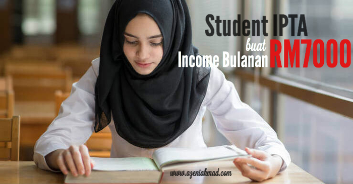 student IPTA buat side income business
